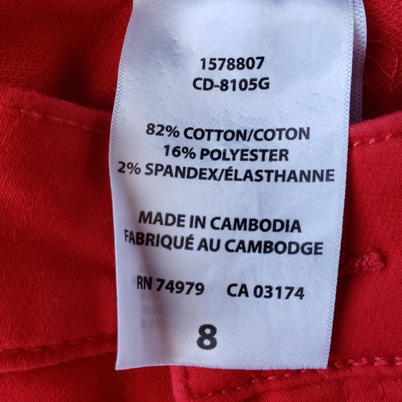 NWT Parasuco Jean - Shorts - Size 8 - Picture 3 of 4